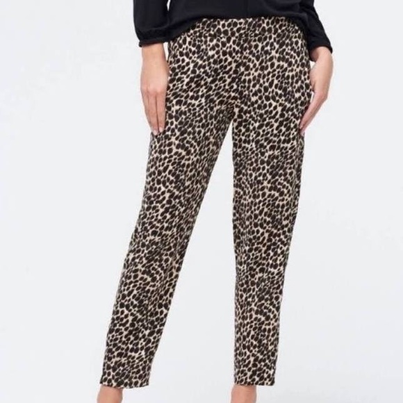 J. Crew Factory Jamie Pant with elastic waist - Picture 1 of 11